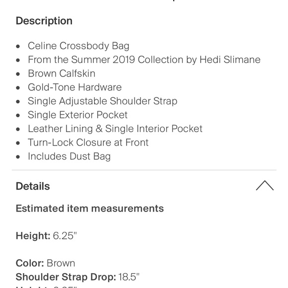 Celine Besace 16 Bag, signs of use, with some stains - Picture 5 of 10